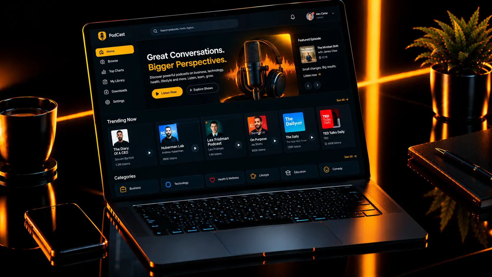 How to Create a Podcast Using AI (Script, Voice, and Editing, No Studio Needed)